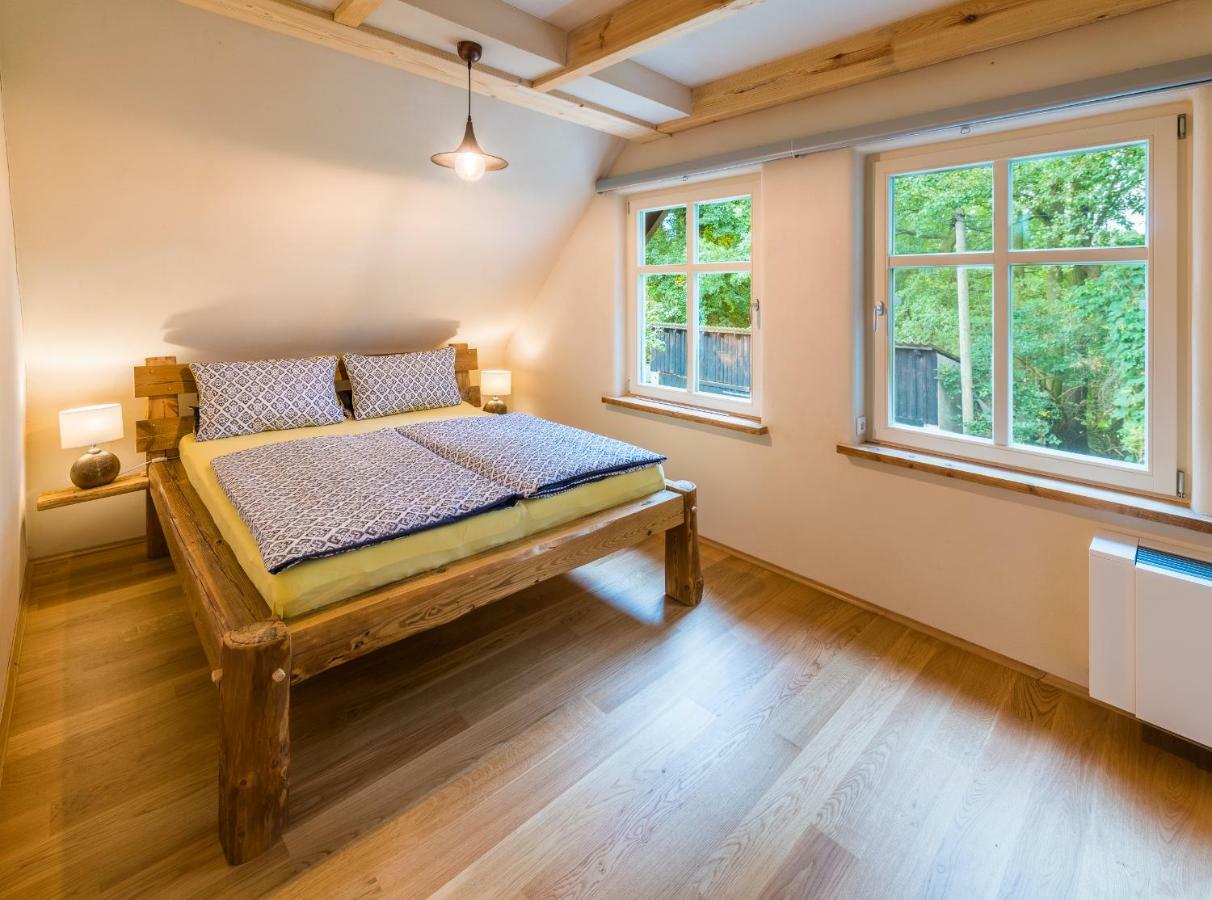 Adelinenhof - Ferienapartments, Fasten, Wellness & Gesundheit 布尔格 外观 照片